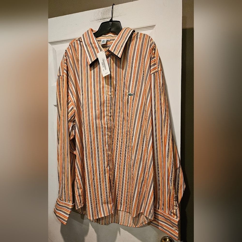 LACOSTE BUTTON UP SHIRT